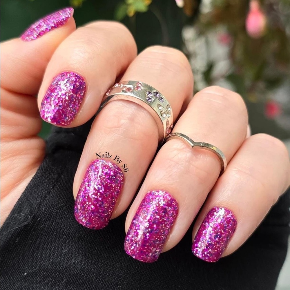 *Retired* Color Street: Fiji Fuchsia | Purple Violet Pink Glitter Party Sparkle